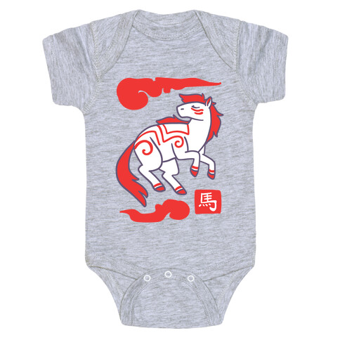 Horse - Chinese Zodiac Baby One-Piece