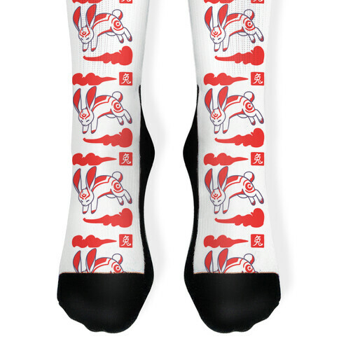 Rabbit - Chinese Zodiac Sock