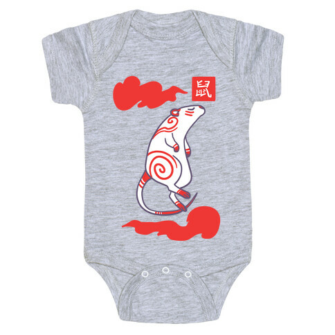 Rat - Chinese Zodiac Baby One-Piece