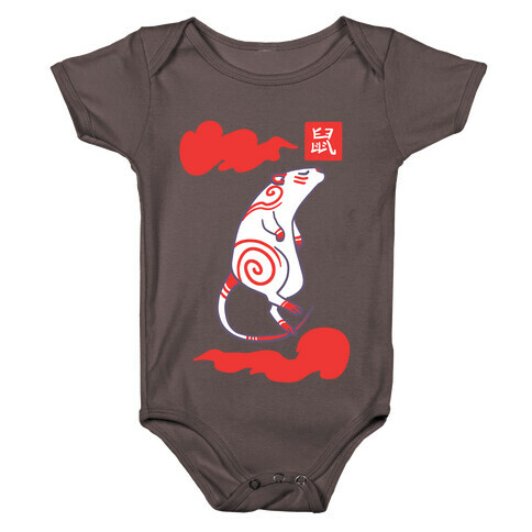 Rat - Chinese Zodiac Baby One-Piece