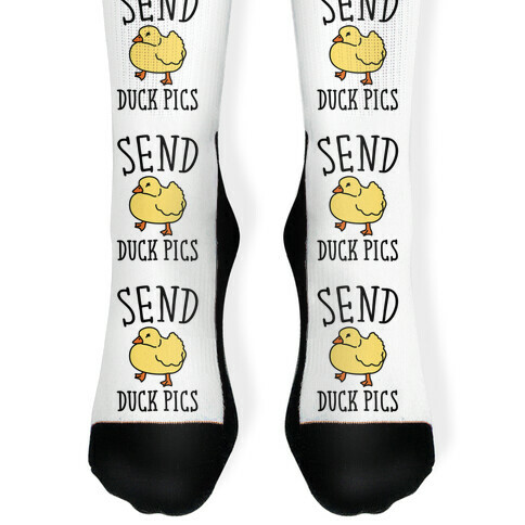 Send Duck Pics Parody Sock