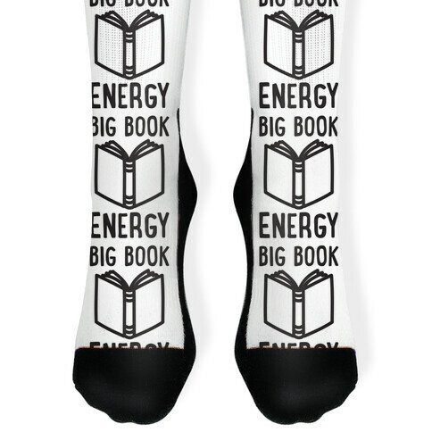 Big Book Energy Sock