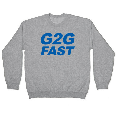 G2G Fast Sonic Parody Pullover