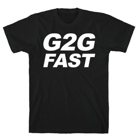 G2G Fast Sonic Parody T-Shirt