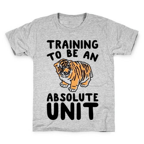 Training To Be A Absolute Unit  Kids T-Shirt