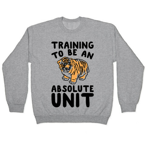 Training To Be A Absolute Unit  Pullover