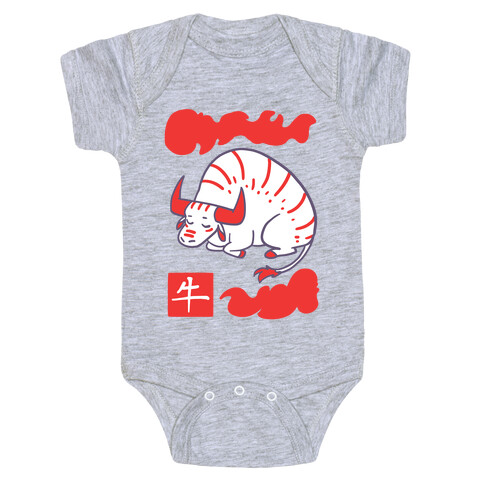 Ox - Chinese Zodiac Baby One-Piece