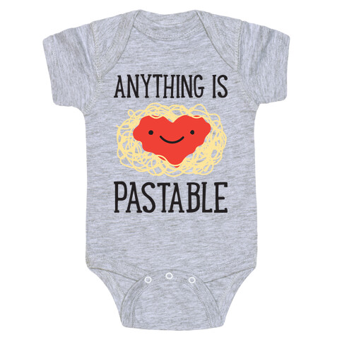 Anything Is Pastable Baby One-Piece