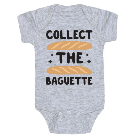 Collect The Baguette Baby One-Piece