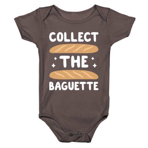 Collect The Baguette Baby One-Piece