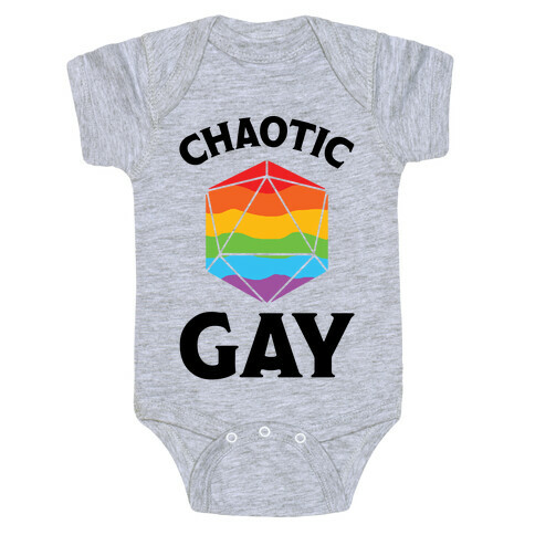 Chaotic Gay Baby One-Piece