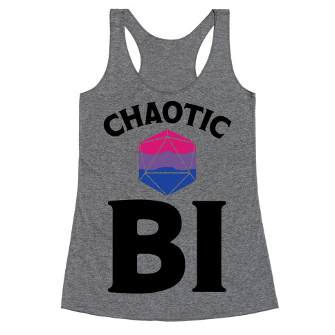 Chaotic Bi Racerback Tank Top