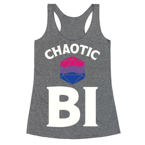 Chaotic Bi Racerback Tank Top