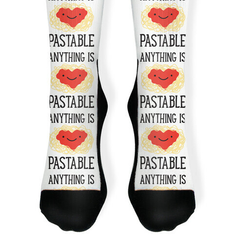 Anything Is Pastable Sock