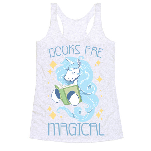 Books Are Magical Racerback Tank Top