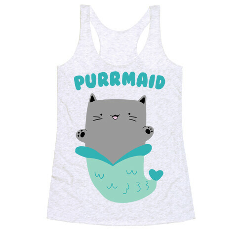 Purrmaid Racerback Tank Top