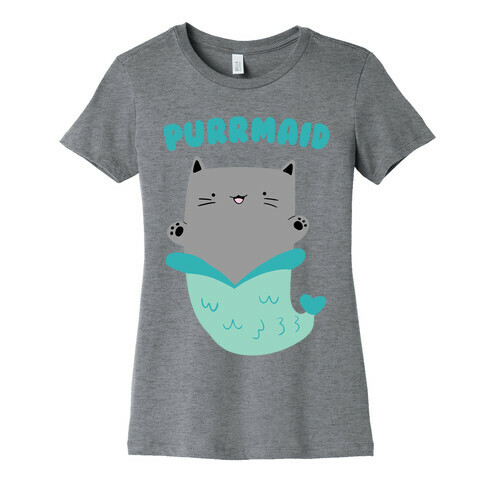 Purrmaid Womens T-Shirt