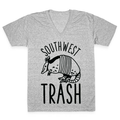 Southwest Trash V-Neck Tee Shirt