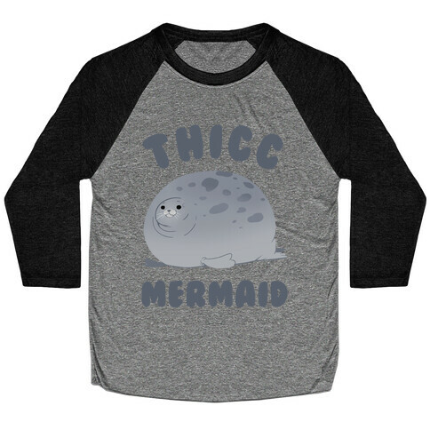 Thicc Mermaid Baseball Tee