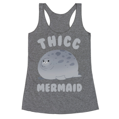 Thicc Mermaid Racerback Tank Top