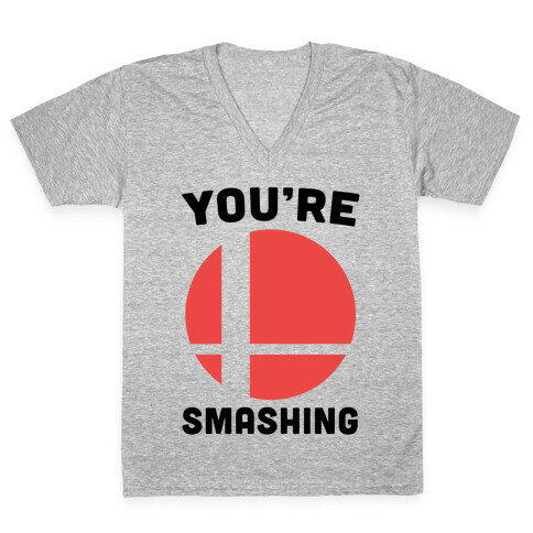 You're Smashing - Super Smash Brothers V-Neck Tee Shirt