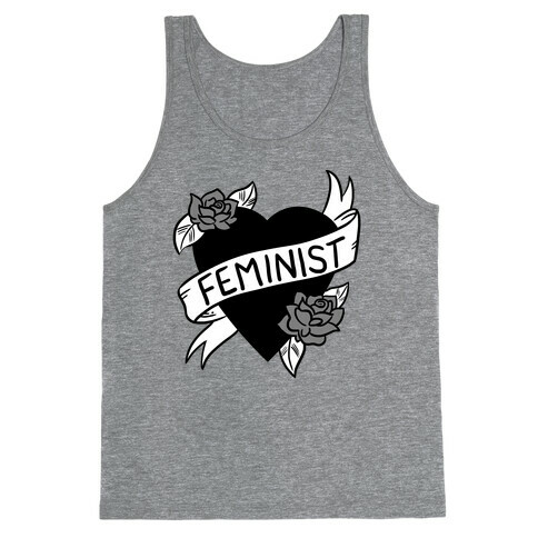 Feminist Heart Tank Top