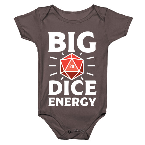 Big Dice Energy D20 Baby One-Piece