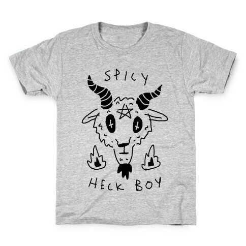 Spicy Heck Boy Satan Kids T-Shirt