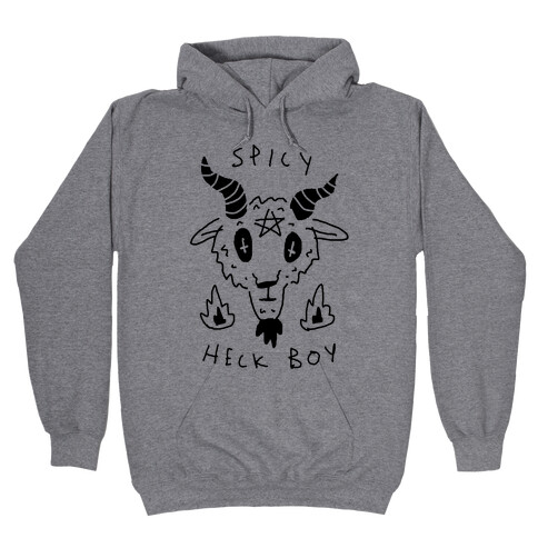 Spicy Heck Boy Satan Hooded Sweatshirt