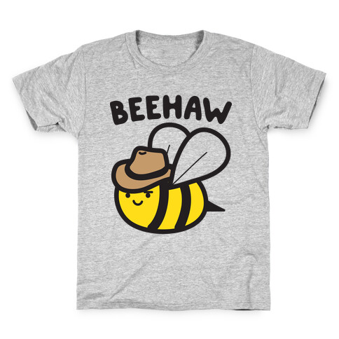 Beehaw Cowboy Bee Kids T-Shirt