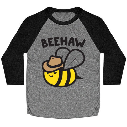 Beehaw Cowboy Bee Baseball Tee