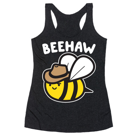 Beehaw Cowboy Bee Racerback Tank Top