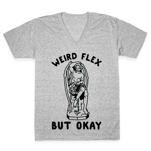 Weird Flex but Okay Lucifer V-Neck Tee Shirt