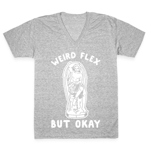 Weird Flex but Okay Lucifer V-Neck Tee Shirt