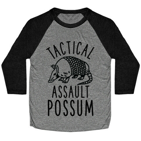 Tactical Assault Possum Baseball Tee