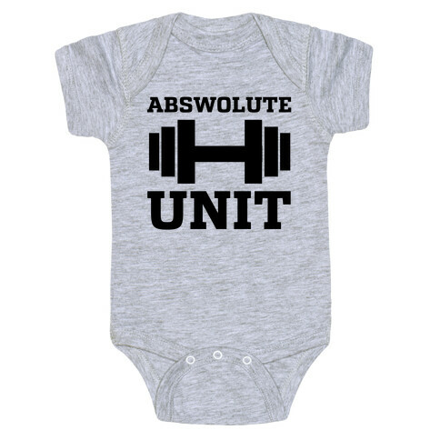 Abswolute Unit Baby One-Piece
