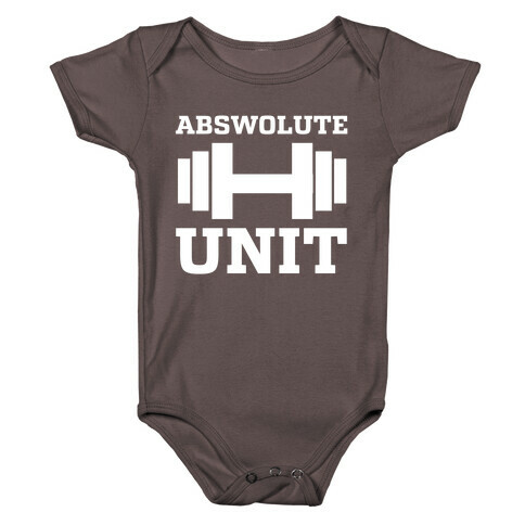 Abswolute Unit Baby One-Piece