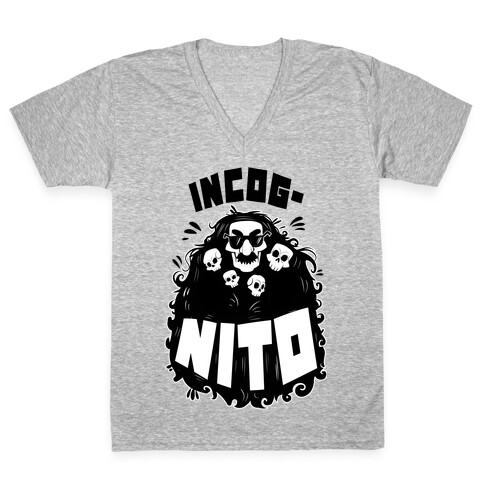 Incog-nito V-Neck Tee Shirt