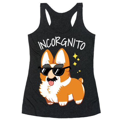 Incorgnito Racerback Tank Top