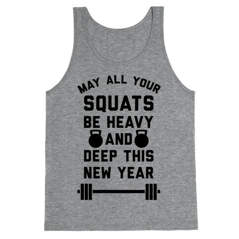 New Years Squats Tank Top