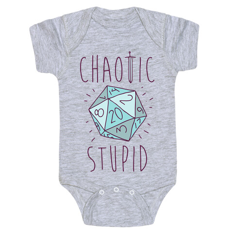 Chaotic Stupid Baby One-Piece