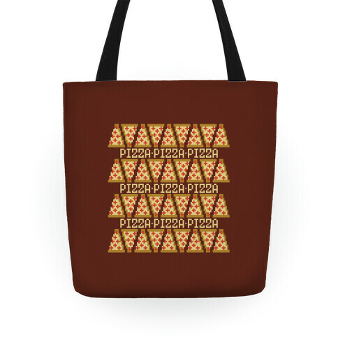 8 Bit Pizza Tote