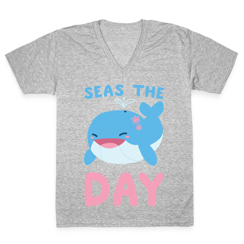 Seas the Day V-Neck Tee Shirt