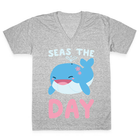 Seas the Day V-Neck Tee Shirt