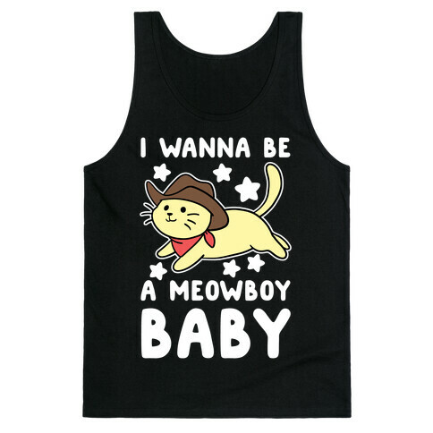 I Wanna be a Meowboy, Baby Tank Top