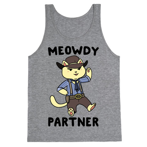 Meowdy, Partner - Arthur Morgan Tank Top