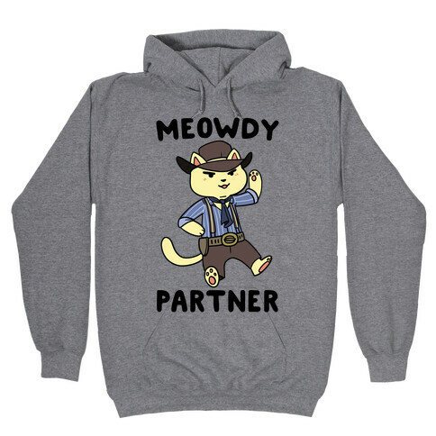 Meowdy, Partner - Arthur Morgan Hooded Sweatshirt