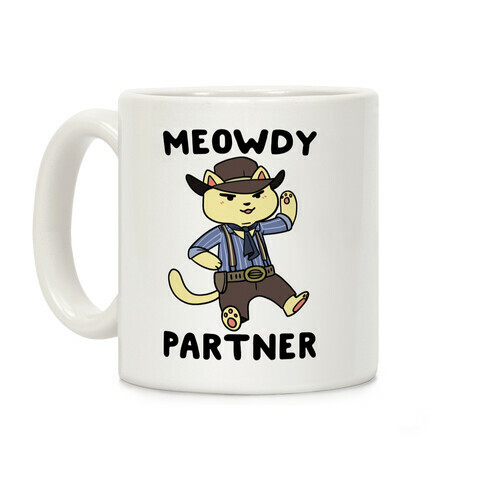 Meowdy, Partner - Arthur Morgan Coffee Mug