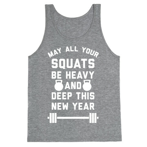 New Years Squats Tank Top