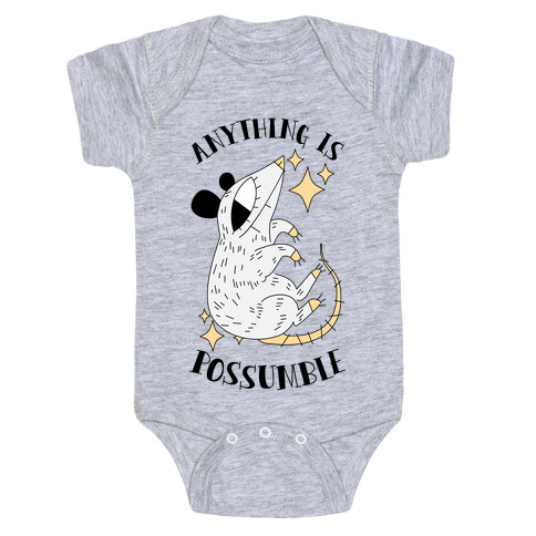 Anything is Possumble  Baby One-Piece